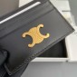 Portacarta Celine Triomphe-Black