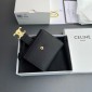 Celine Triomphe Portafoglio piccolo-Black