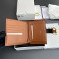 Celine Triomphe Portafoglio piccolo-Tan/Brown