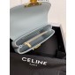 Celine Teen Nino Bag in Smooth Calfskin-Light blue