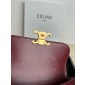 TEEN CELINE LOLA IN SHINY CALFSKIN-BURGUNDY