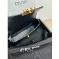 TEEN CELINE LOLA IN SHINY CALFSKIN-BLACK