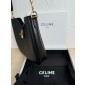 Celine Small Camille 16 Soft Bag in Smooth Calfskin- Black