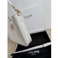 Celine Small Camille 16 Soft Bag in Smooth Calfskin-White 