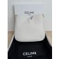 Celine Small Camille 16 Soft Bag in Smooth Calfskin-White 