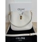 Celine Small Camille 16 Soft Bag in Smooth Calfskin-White 