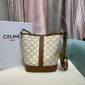 Celine Small Bucket Cuir Triomphe 