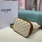 Celine Small Bucket Cuir Triomphe 