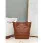 Celine Small Bucket Cuir Triomphe In Smooth Calfskin 