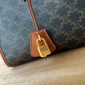 Celine Horizontal Cabas in Triomphe canvas and calfskin 