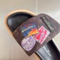 LV Pool Pillow Flat Comfort Mule, Size 35-45