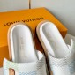 LV Pool Pillow Flat Comfort Mule, Size 35-45
