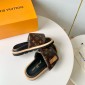 LV Pool Pillow Flat Comfort Mule, Size 35-45