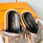 LV Pool Pillow Flat Comfort Mule, Size 35-45