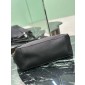 borsa-shopping-large in pelle Black