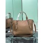 borsa-shopping-large in pelle Caramel