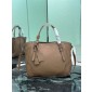 borsa-shopping-large in pelle Caramel