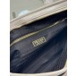 Prada SoftLux Medium Leather Tote-White