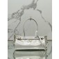 Prada SoftLux Medium Leather Tote-White