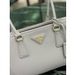 Borsa Prada Galleria medium in pelle-Light Blue