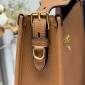 Sacca Prada medium in pelle-Caramel