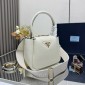 Prada Small leather bag-White