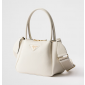 Prada Small leather bag-White