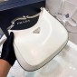 Borsa a spalla Prada Cleo in pelle spazzolata