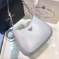 Borsa a spalla Prada Cleo in pelle spazzolata