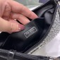 Borsa Prada Cleo in raso con cristalli