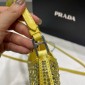 Borsa Prada Cleo in raso con cristalli
