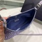Borsa Prada Cleo in raso con cristalli