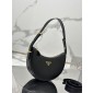 Prada Arqué leather shoulder bag