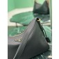 Prada Aimée large leather shoulder bag