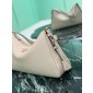 Prada Aimée large leather shoulder bag