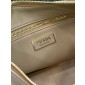 Prada Aimée medium leather shoulder bag-Travertine