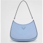 Borsa a spalla Prada Cleo in pelle spazzolata