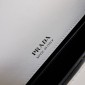Borsa a tracolla Prada Identity in Saffiano