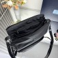 Borsa Prada Traveller medium in Re-Nylon imbottito-Black