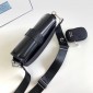 Borsa Prada Pocket in nylon e pelle spazzolata