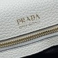 Borsa a spalla in pelle-White