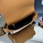 Prada Borsa a spalla in pelle-Camel