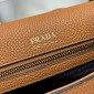 Prada Borsa a spalla in pelle-Camel