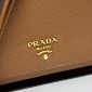 Prada Borsa a spalla in pelle-Camel