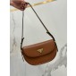 Prada Arqué leather shoulder bag with flap