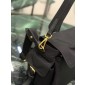 Borsa Prada Explore large in Re-Nylon con pattina-Black