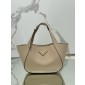 Prada medium leather tote bag