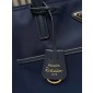 Borsa shopping Prada Re-Edition 1978 large in Re-Nylon e Saffiano-Blue