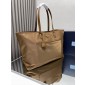 Borsa shopping Prada Re-Edition 1978 large in Re-Nylon e Saffiano-Brown