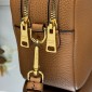 Borsa Prada a tracolla small in pelle-Caramel